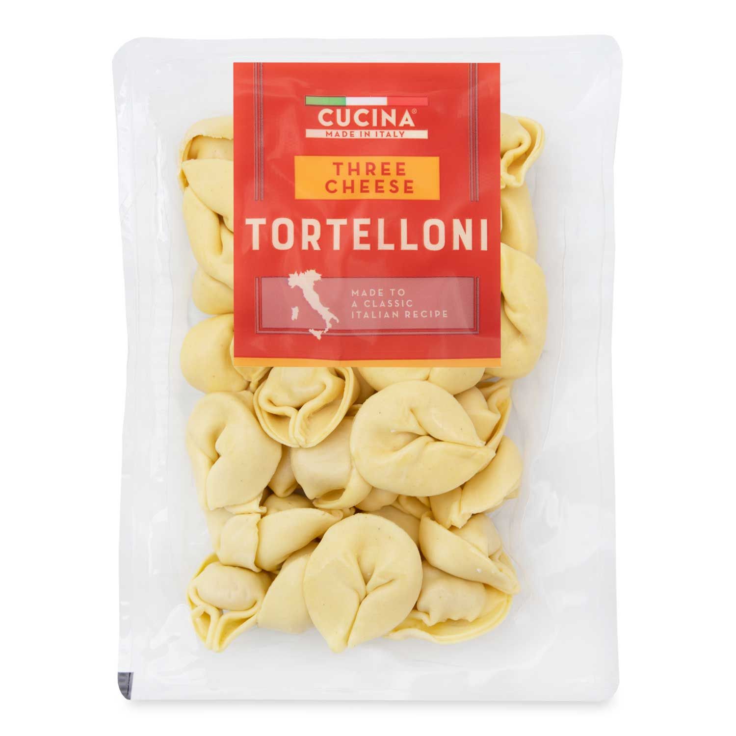 Tortelloni Three Cheese 250g Cucina